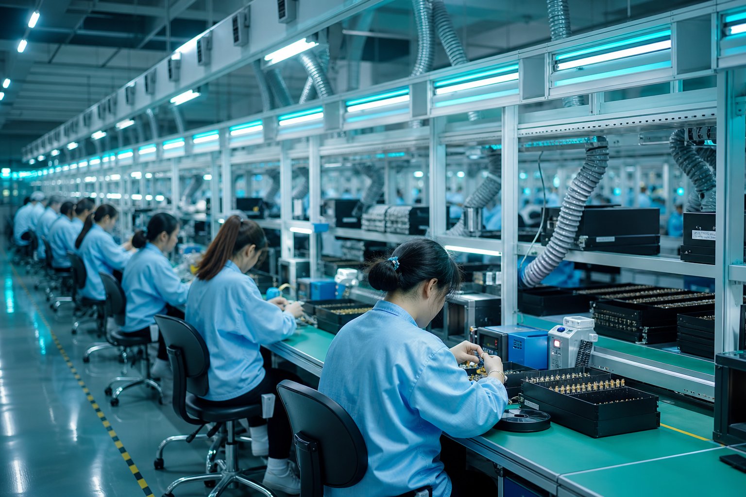 Factory floor