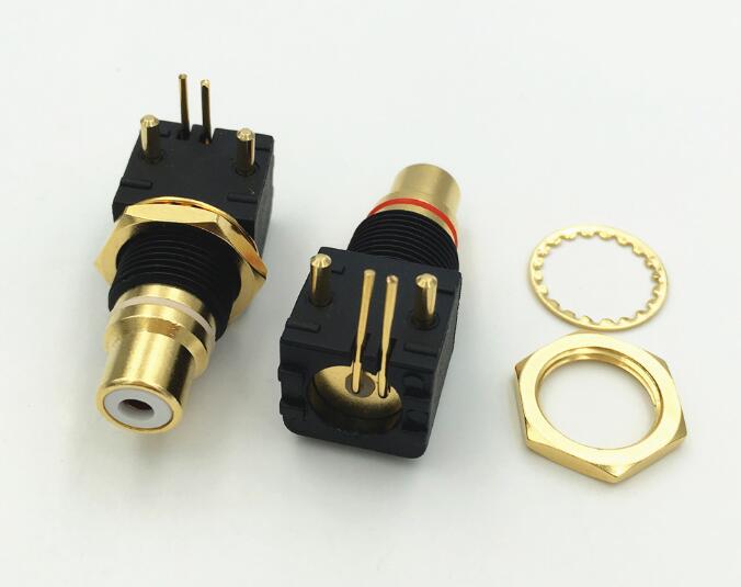 High Quality Copper Gold Plated Rca Terminal Femakoko Go Electronic Co Ltd 