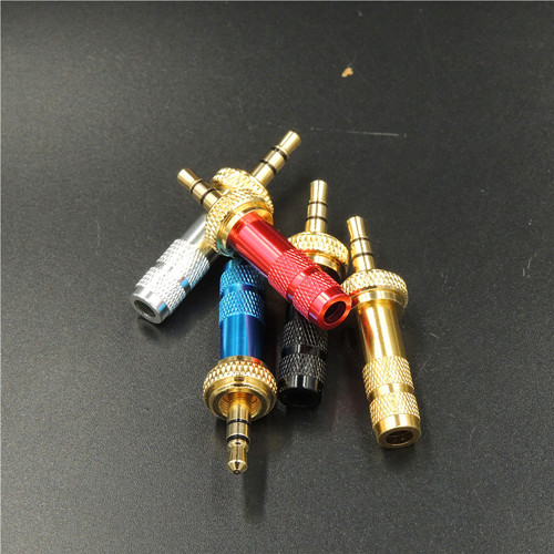 3.5mm 3 Pole Screw Lock Repair Headphone Jack Plug