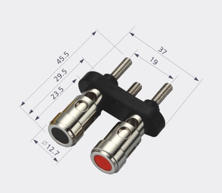 Nickel plated Binding post