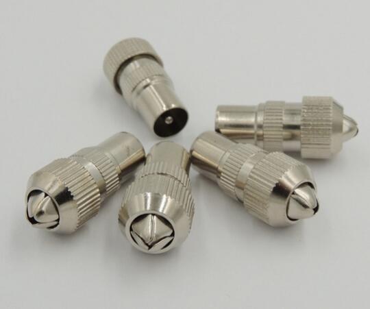 MALE TV AERIAL CONNECTOR PLUG COAXIAL COAX adapter