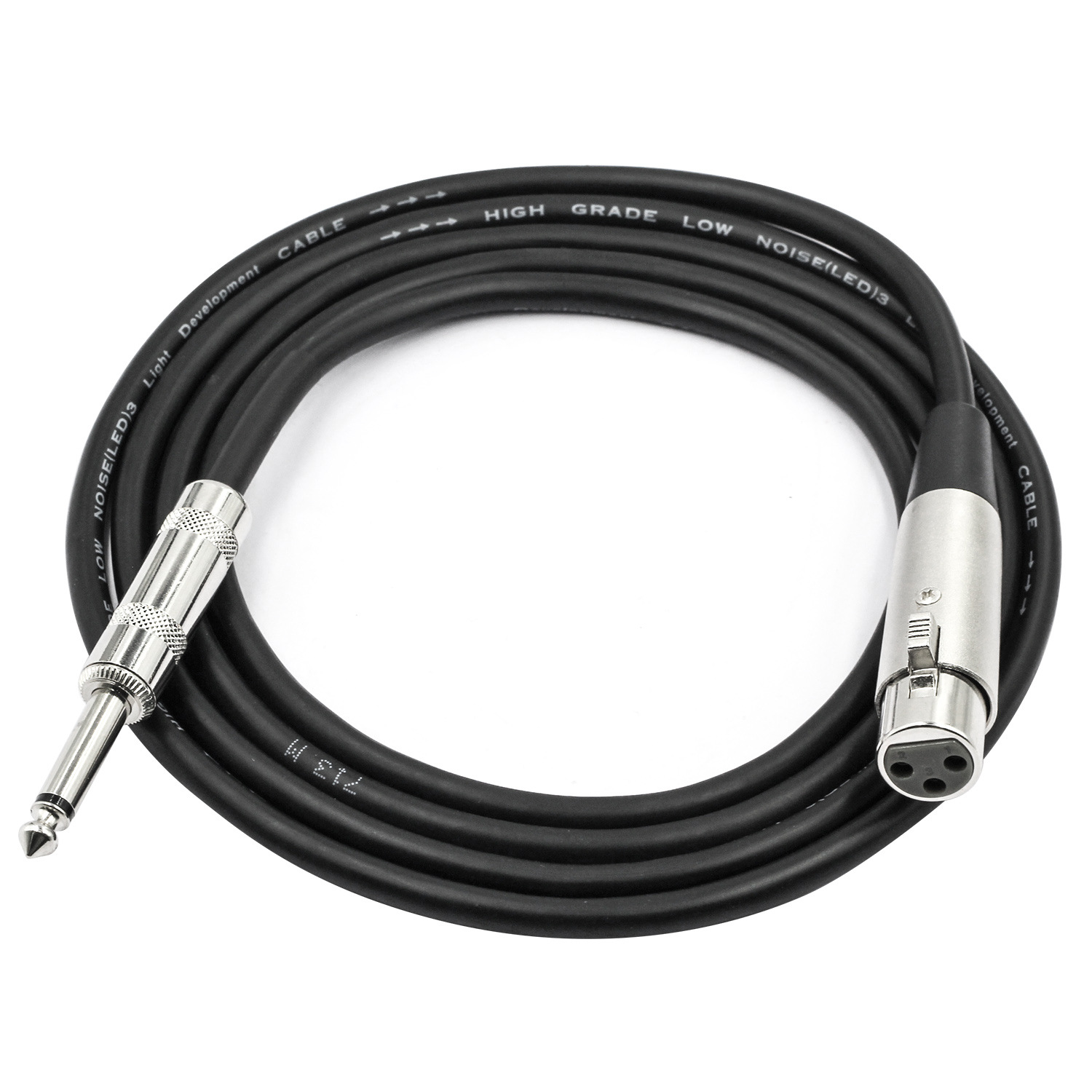 6.35mm male to XLR Female audio cable